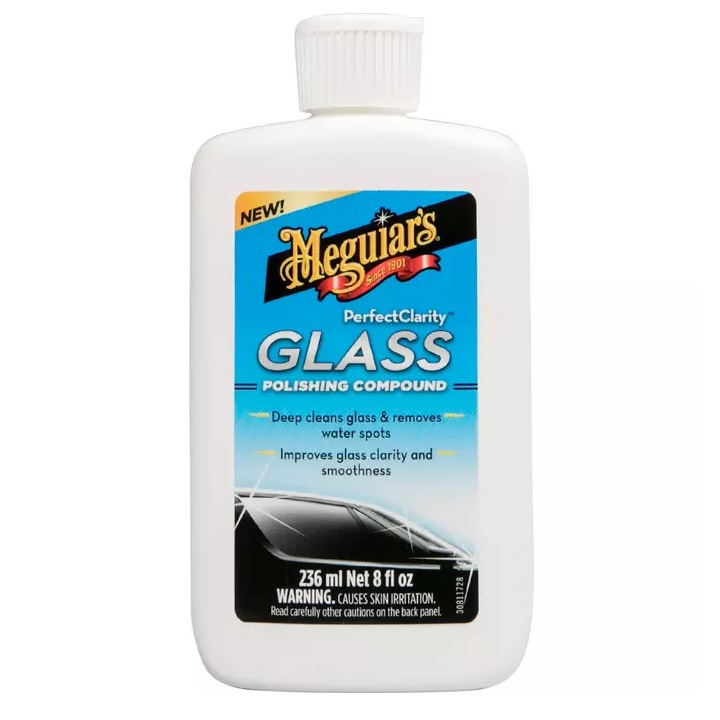 PULIDOR MEGUIARS G8408-01 PARA VIDRIOS PERFECT CLARITY GLASS POLISHING COMPOUND 8 ONZAS