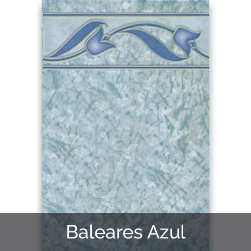 AZULEJO BALEARES AZUL #1  20 CM * 29.5 CM CAJA 1 M2