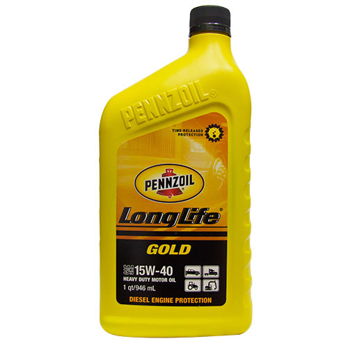 ACEITE PENNZOIL 15W-40 LONG LIFE HD 1/4